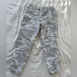 Calvin Klein Light Gray Camo Pants